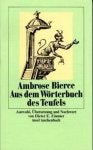 Bierce Ambrose. Aus dem Wörterbuch des Teufels.Insel-Verlag.jpg